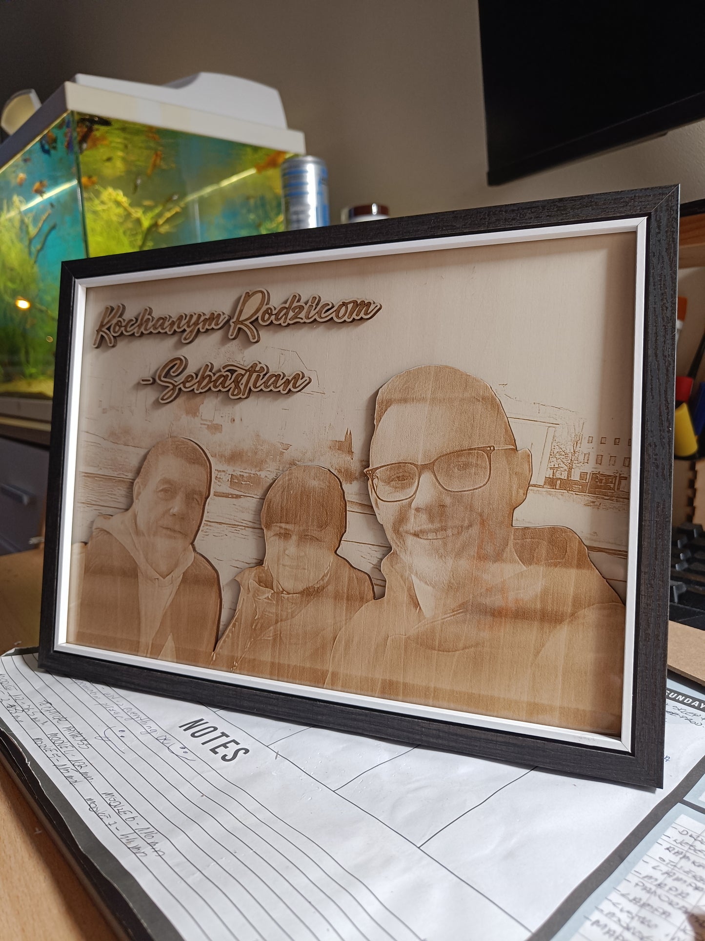 3D Wooden Picture