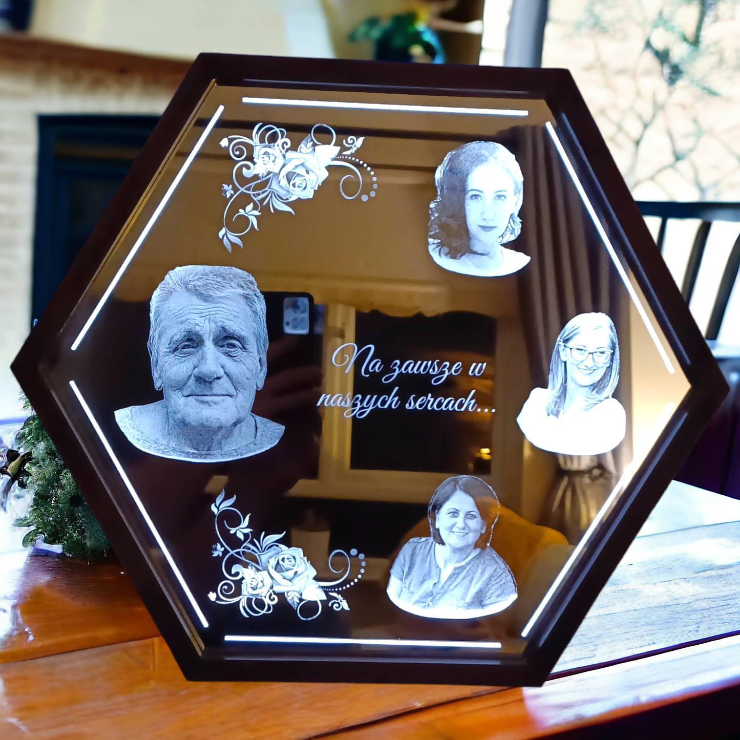 Led Memorial Mirror