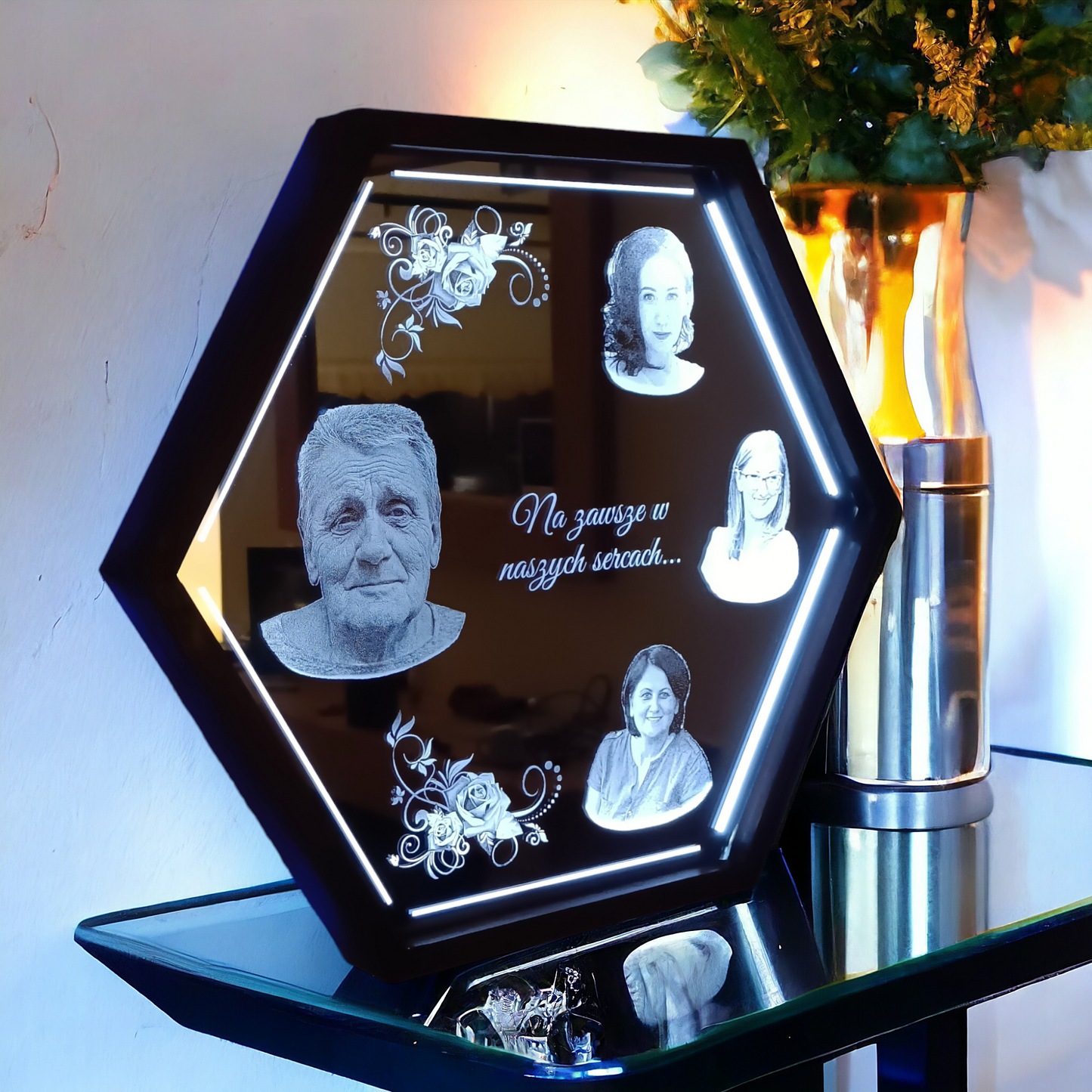 Led Memorial Mirror
