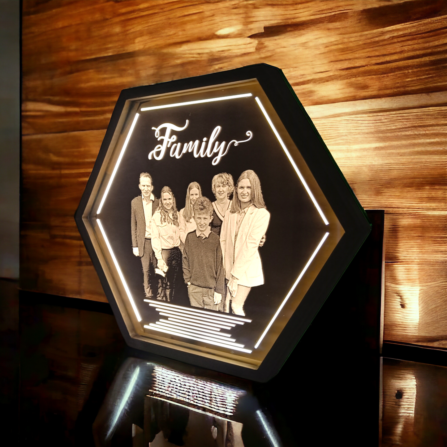 Family LED Custom Mirror