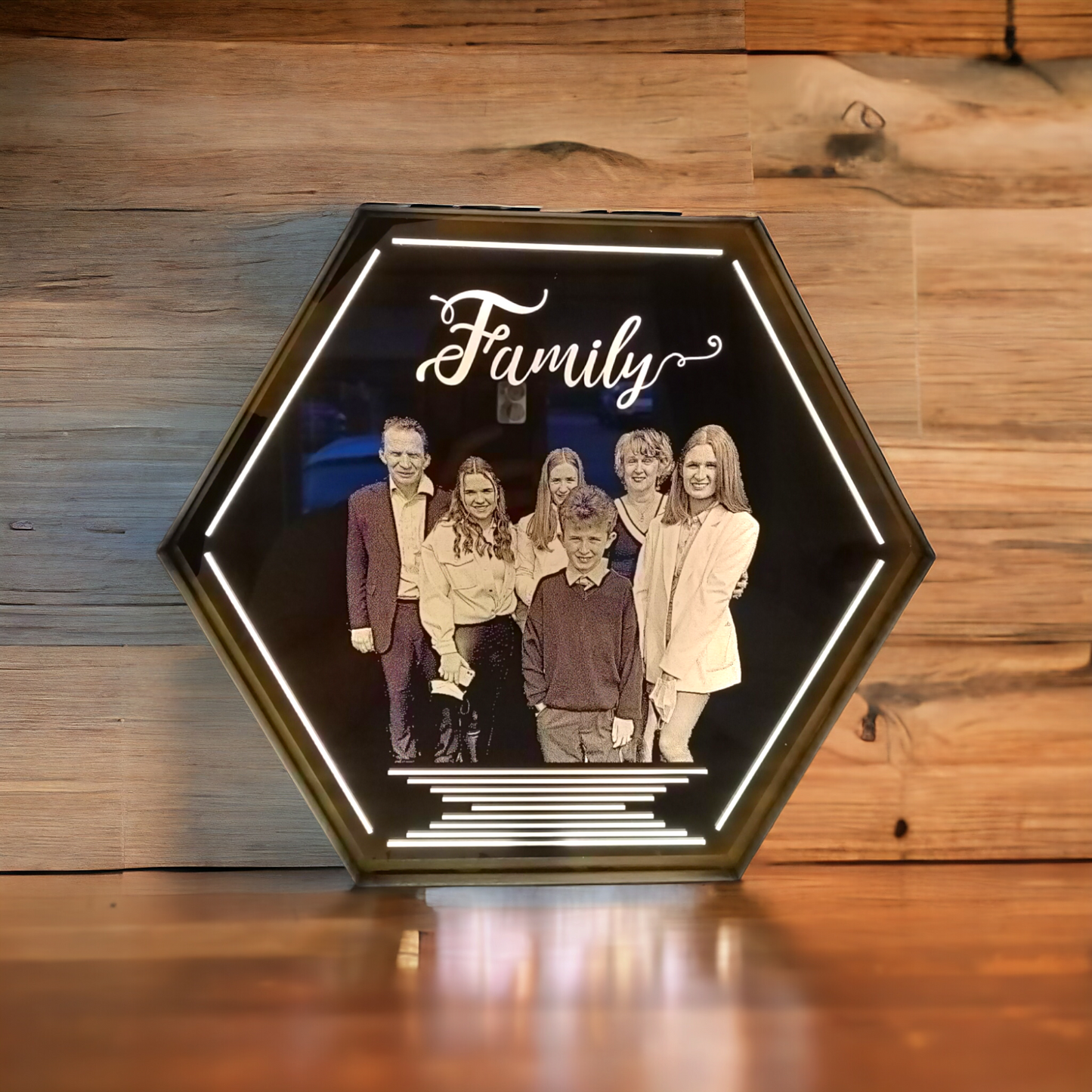 Family LED Custom Mirror