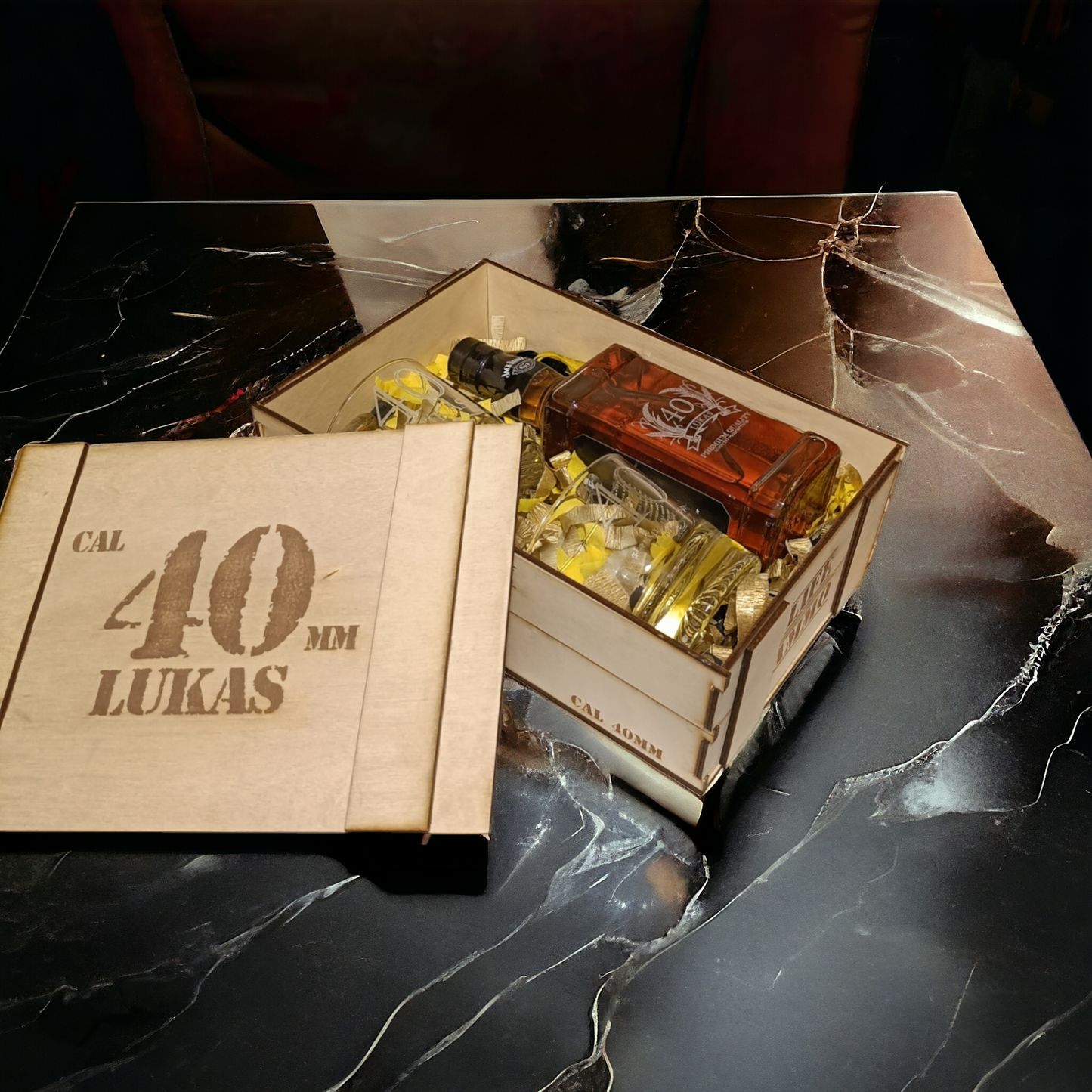 Military Whisky Box