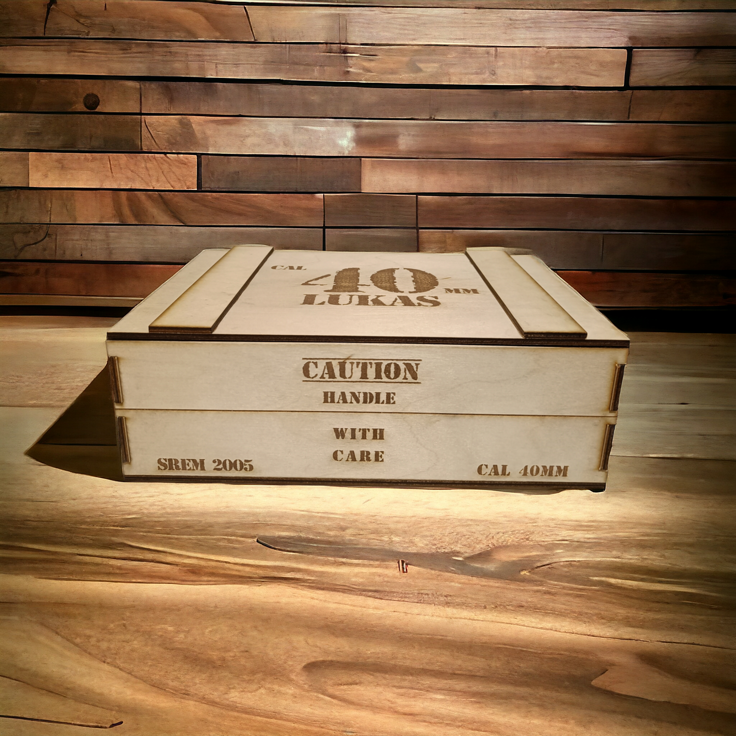Military Whisky Box