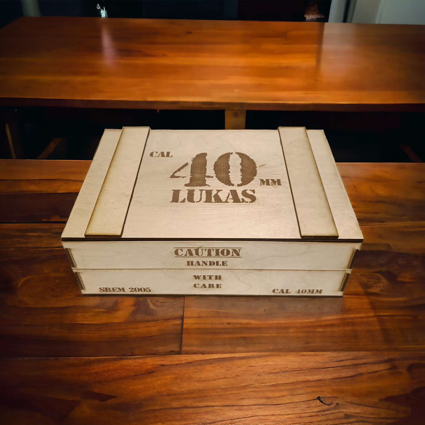 Military Whisky Box