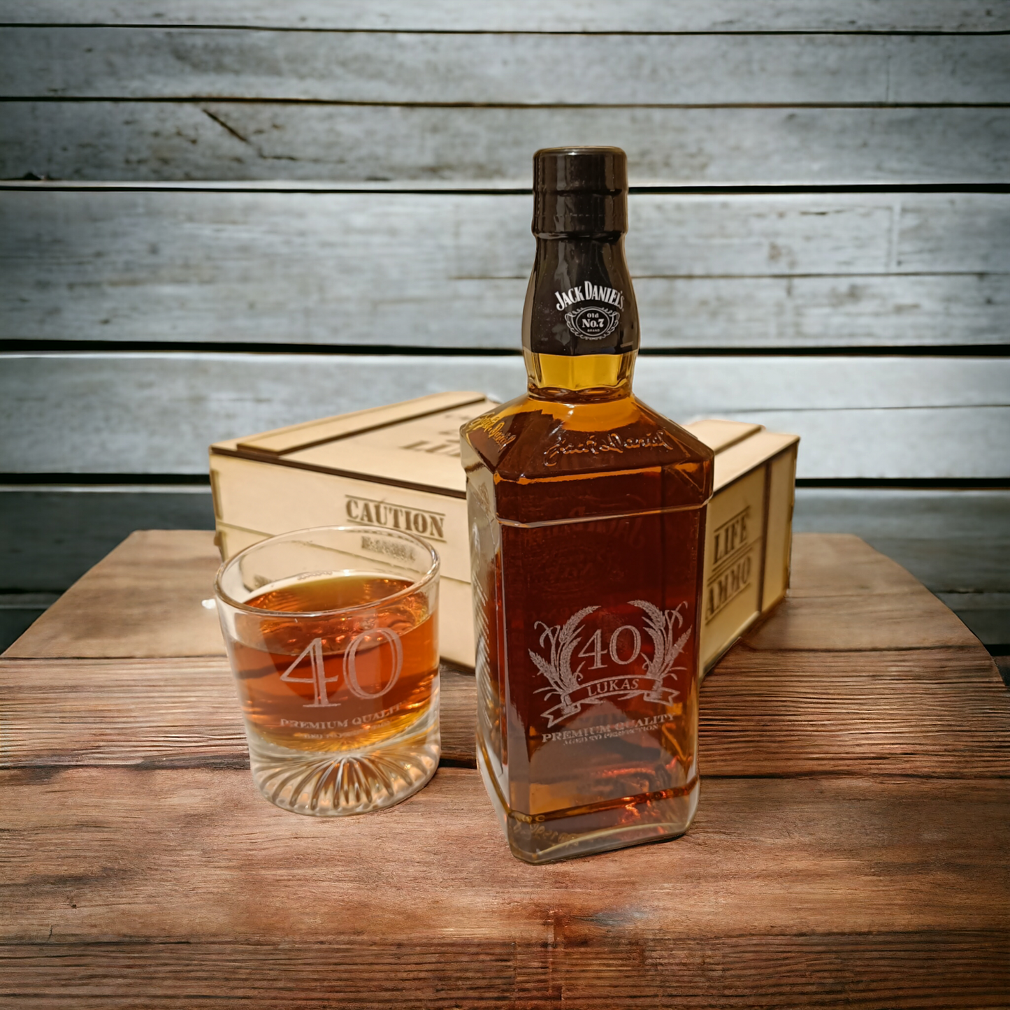Military Whisky Box