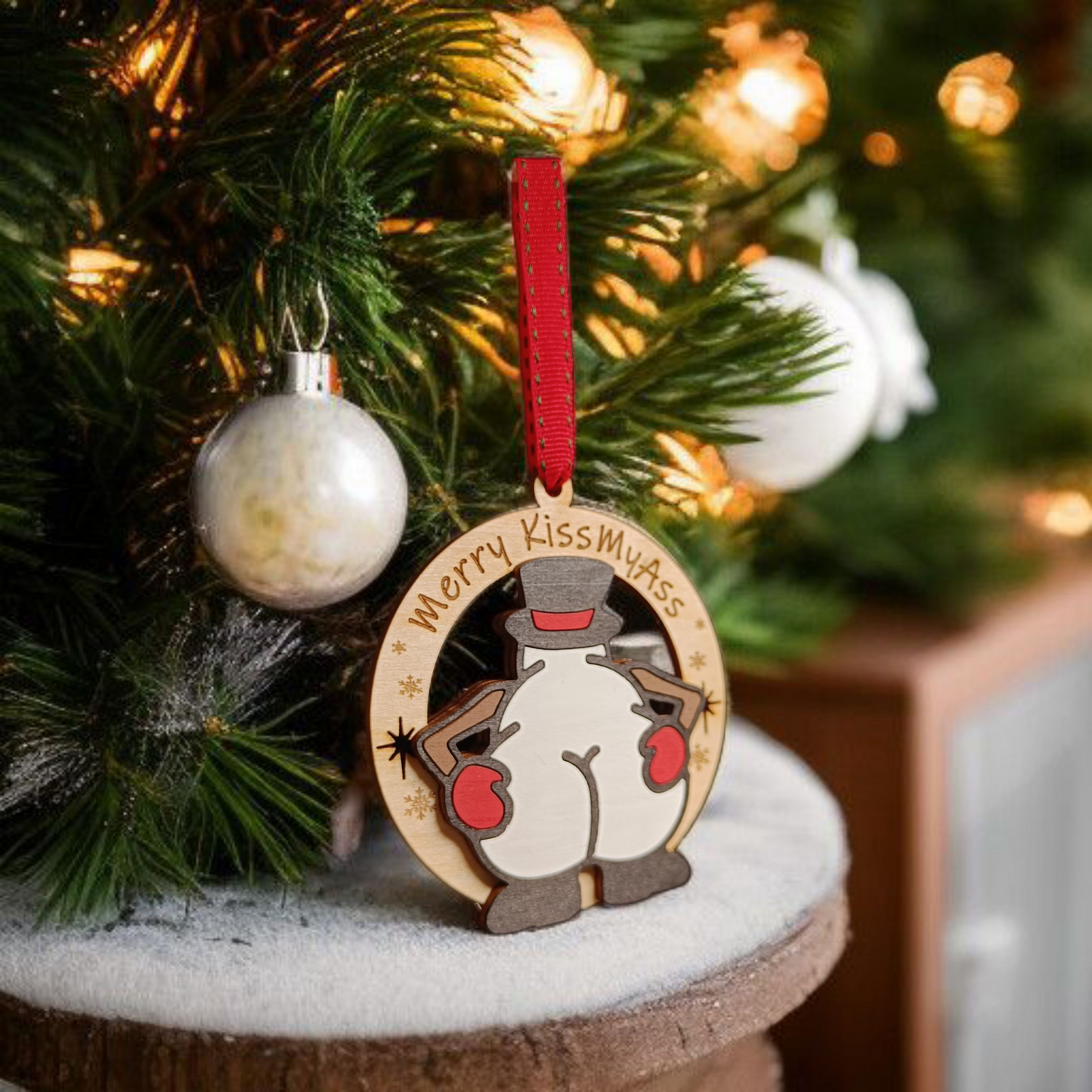 Cheeky Christmas Ornaments