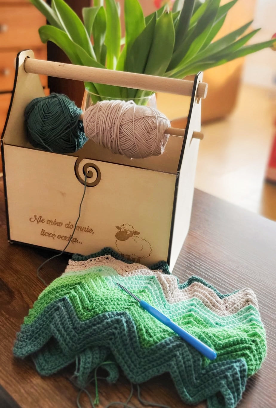 Crochet Yarn Box