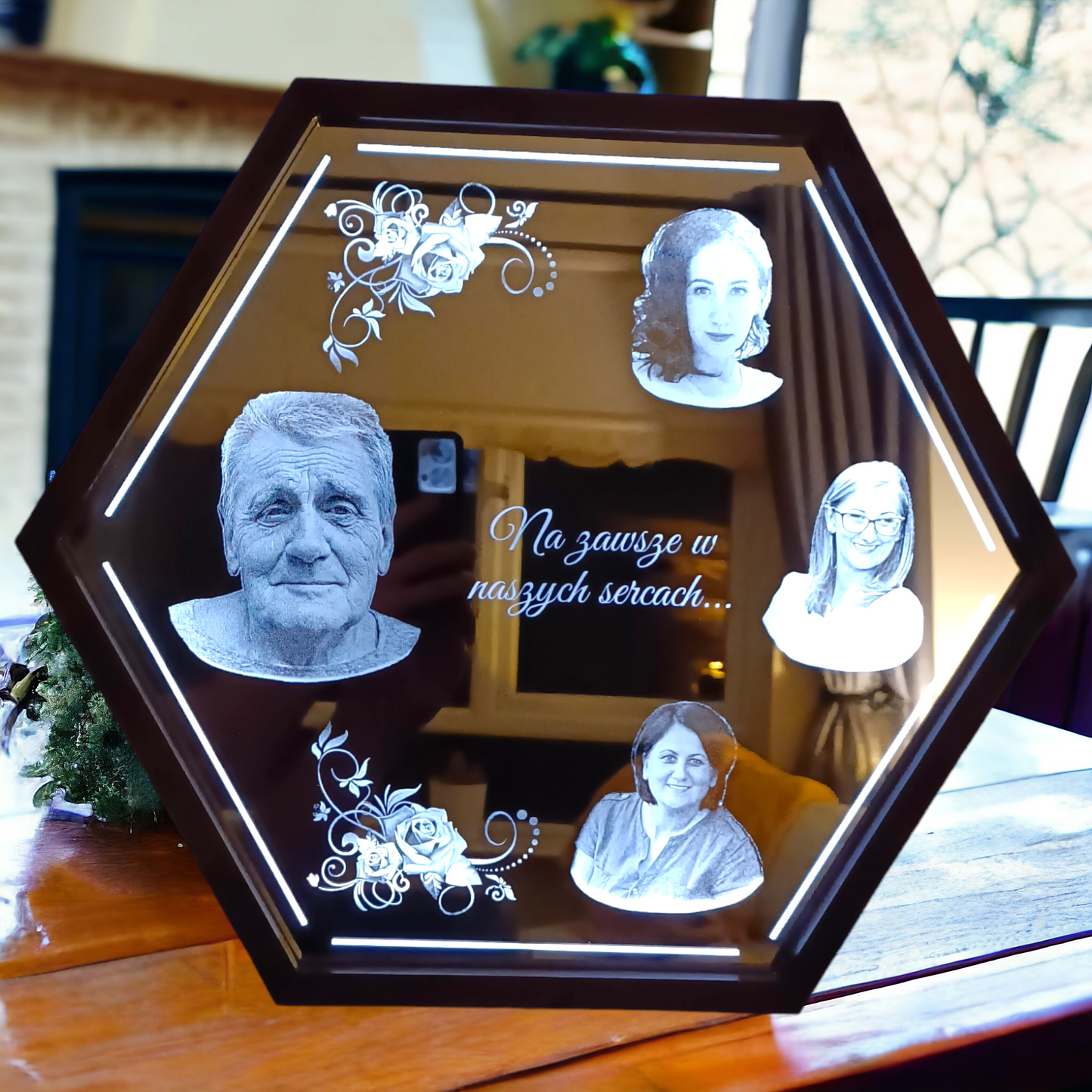 Memorial LED Mirror