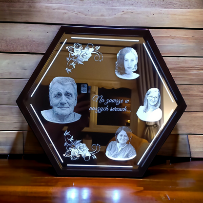 Memorial LED Mirror