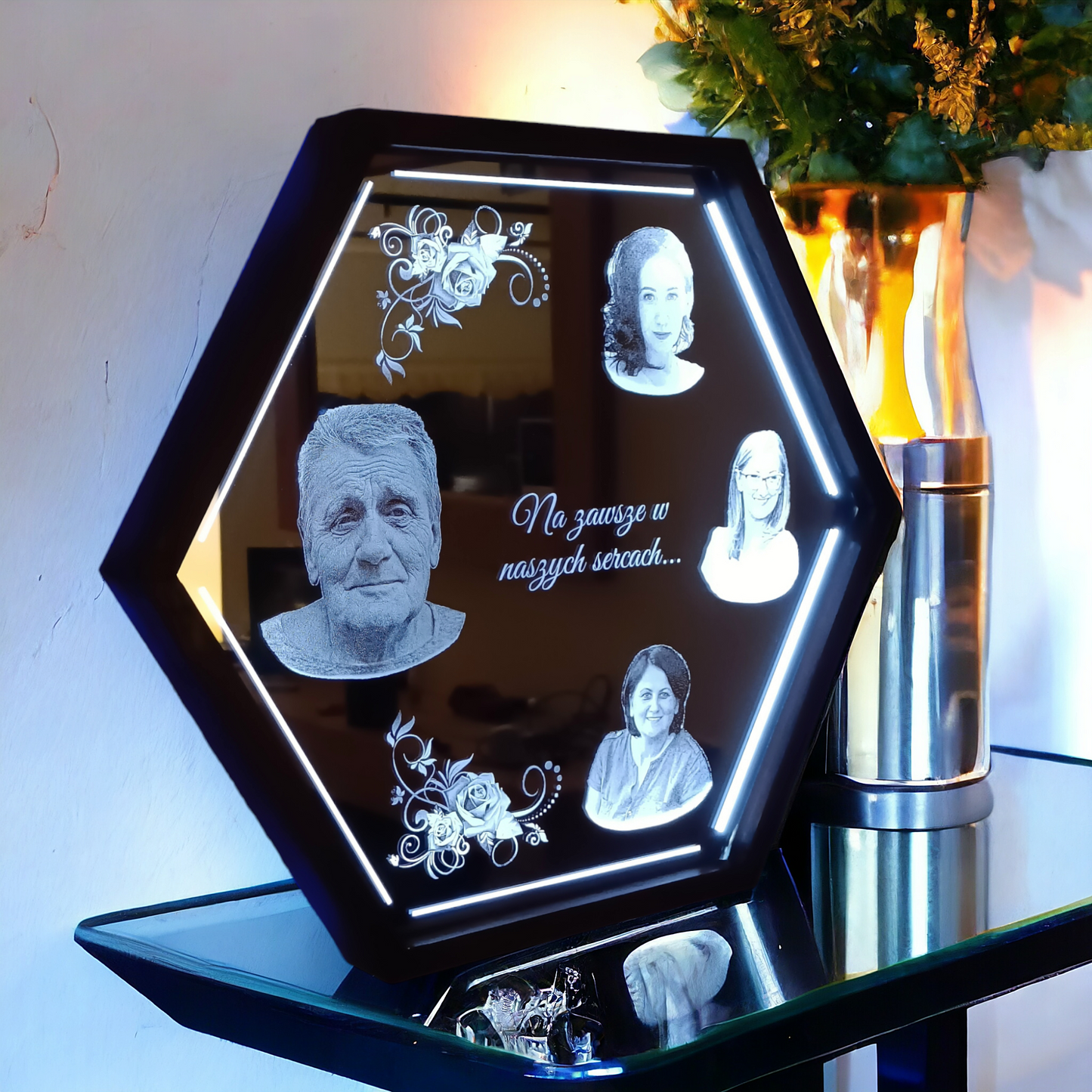 Memorial LED Mirror