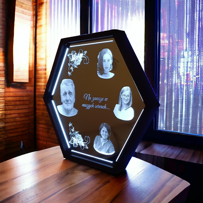 Memorial LED Mirror