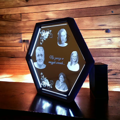 Memorial LED Mirror