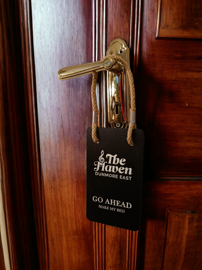 Hotel Door Sign