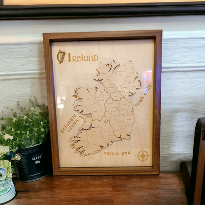 3D Irish Map