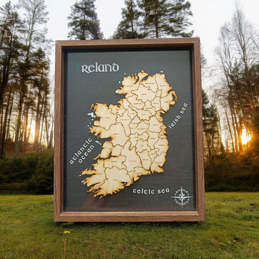 3D Irish Map