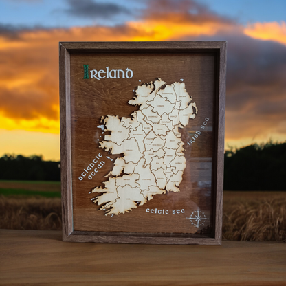 3D Irish Map