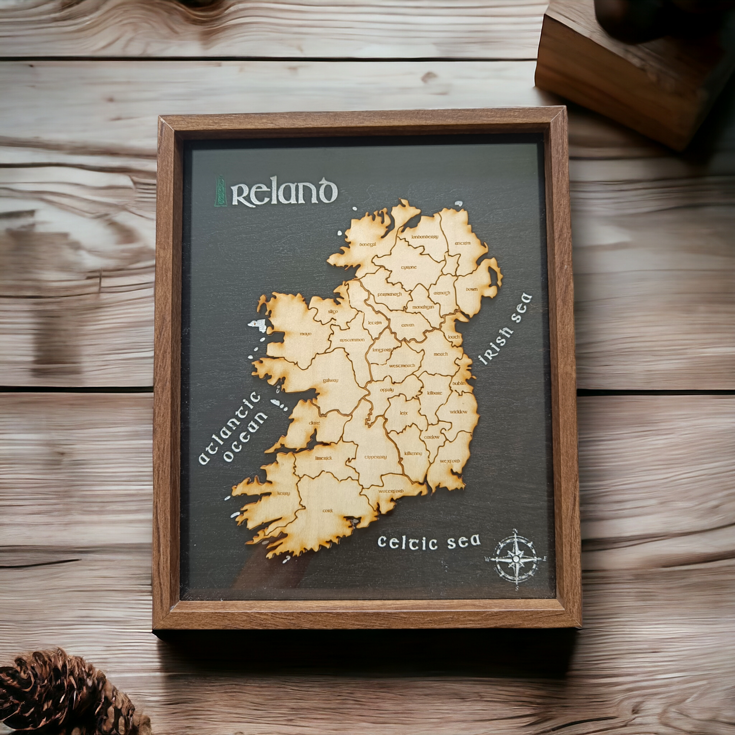 3D Irish Map