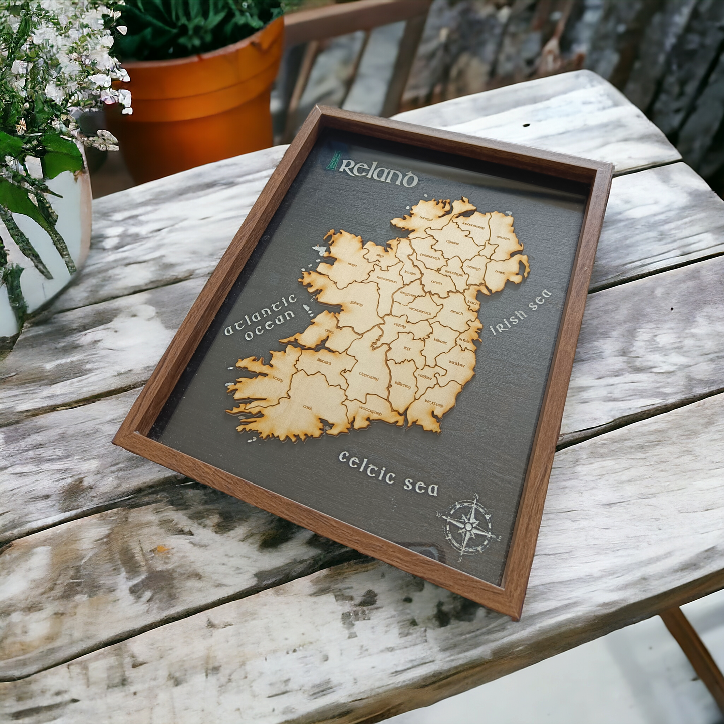 3D Irish Map