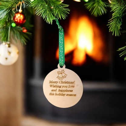 Personalized Christmas ornaments