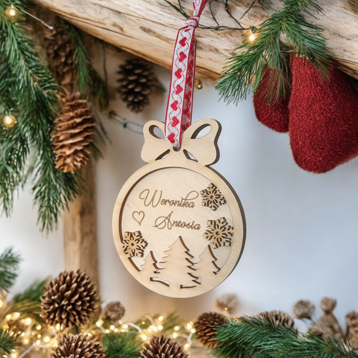 Personalized Christmas ornaments