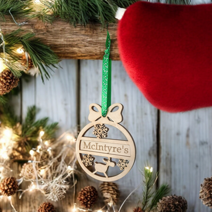 Personalized Christmas ornaments