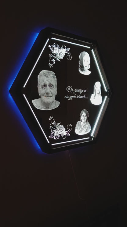 Memorial LED Mirror